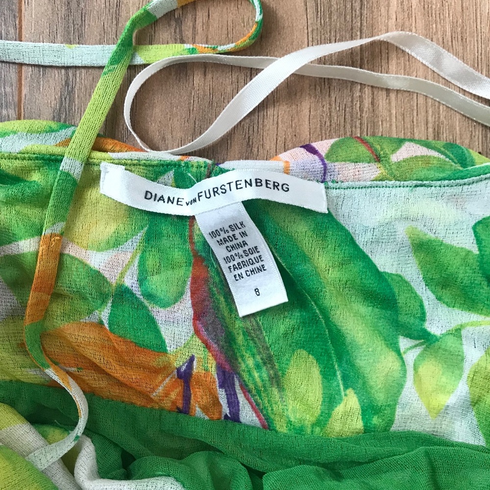 Diane Von Furstenberg tropical dress